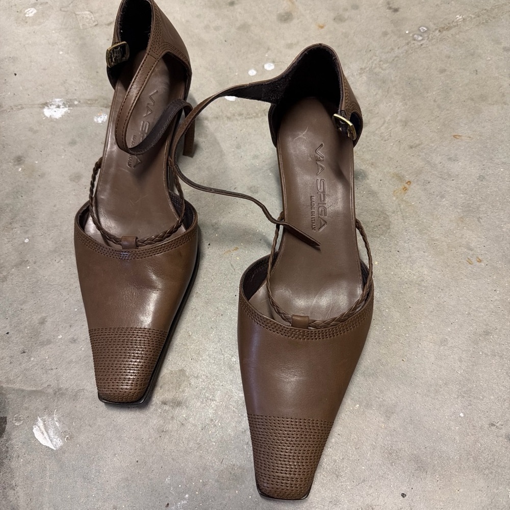 Via spiga real leather